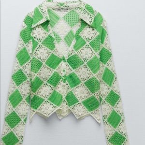 Zara Crocheted Top